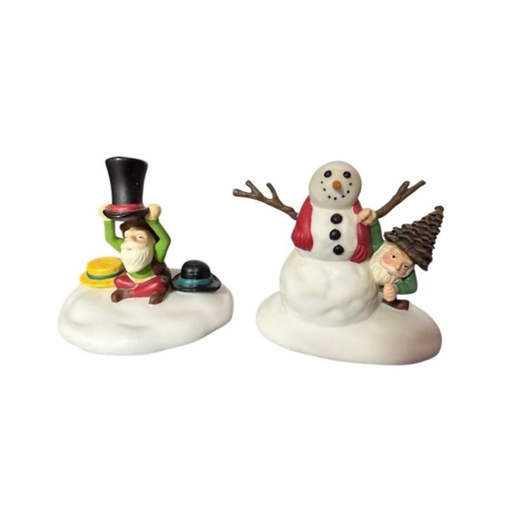 Dept 56 North Pole Woods Accessory - Tailored For You - Set of 2 - 56921